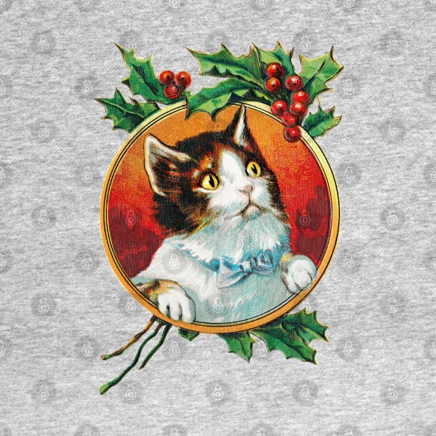 Christmas Cat by Nate's World of Tees